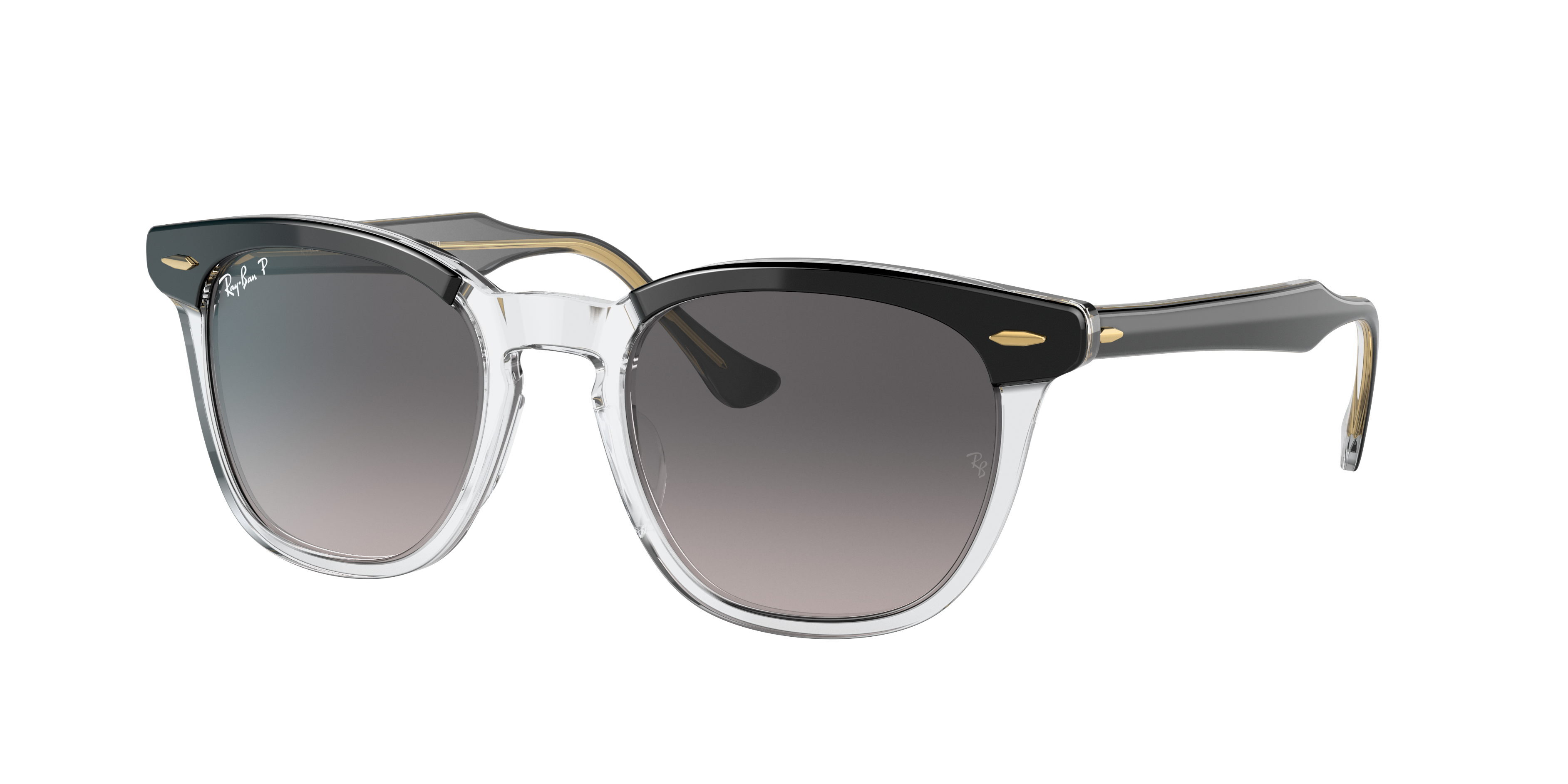 Ray-Ban Hawkeye M (52 - 21) with Grey lenses and Black frame