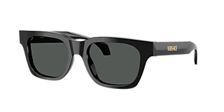 Versace VE4483D L (57 - 16) with Grey lenses and Black frame