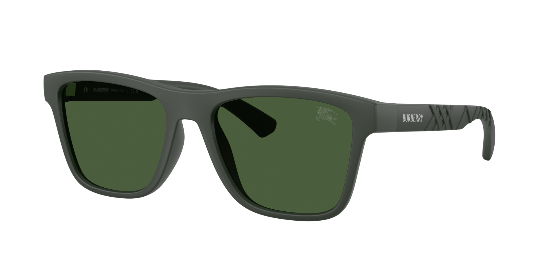 Burberry Man Sunglass BE4482U -  Frame color: Matte Green, Lens color: Dark Green