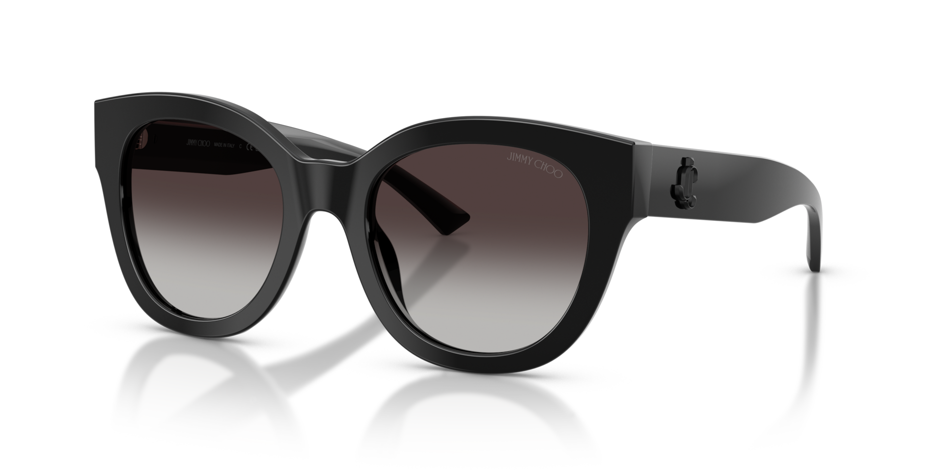 Jimmy Choo JC5053 M (51 - 20) with Grey lenses and Black frame