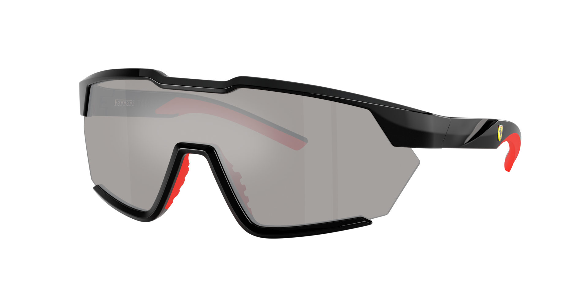 Scuderia Ferrari Man Sunglass FZ6018U -  Frame color: Black, Lens color: Grey Mirror
