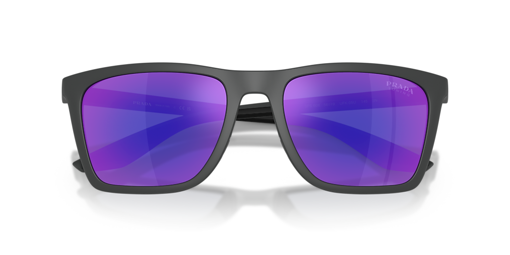Prada Linea Rossa PS B08S XXL (56 - 19) with Blue lenses and Grey