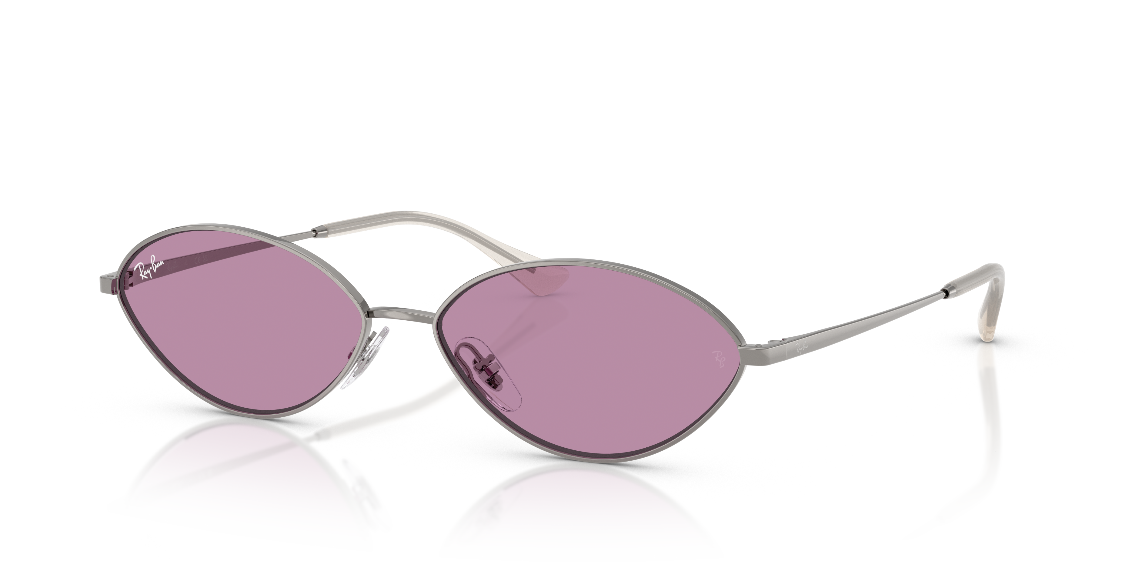 Ray-Ban Kai Bio-Based XL (59 - 15) with Violet lenses and Grey