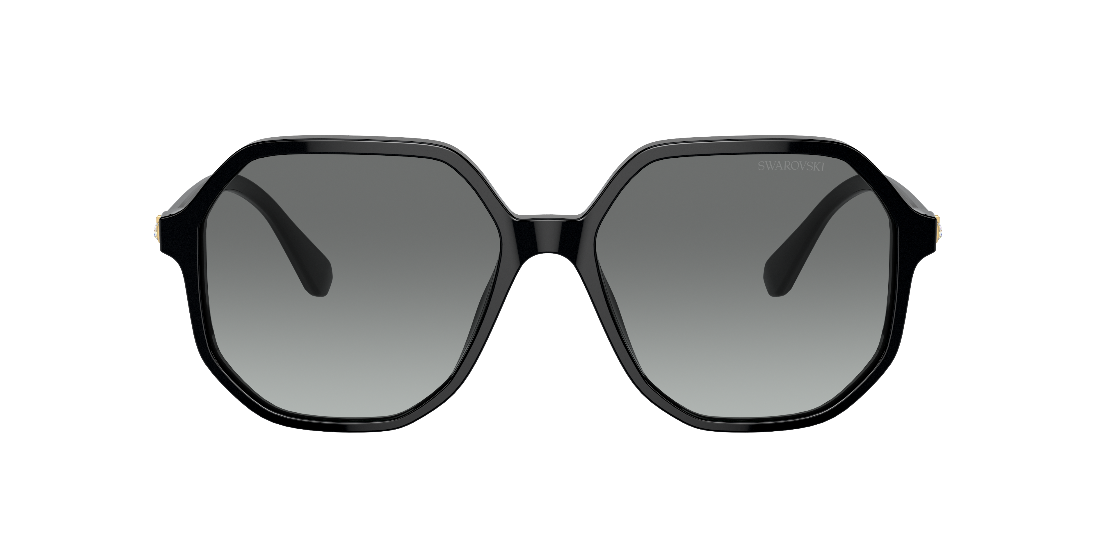 Swarovski SK6003 XL (57 - 16) with Grey lenses and Black frame