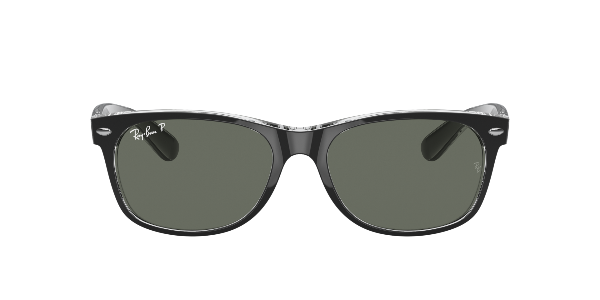 Ray-Ban New Wayfarer Classic M (55 - 18) with Green lenses and
