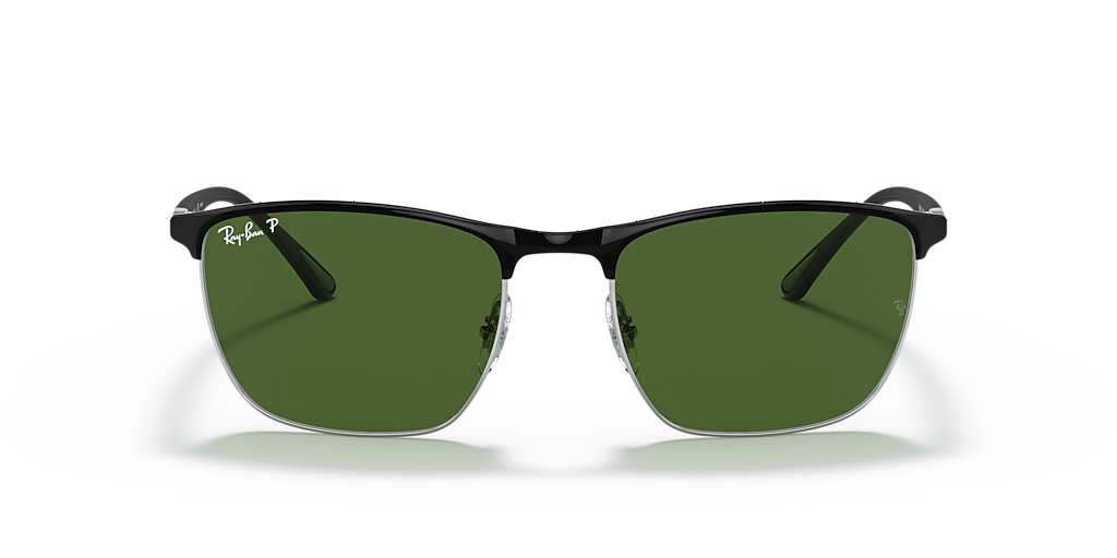 Ray-Ban RB3686 Polarized+ Lenses XL (57 - 19) with Green lenses