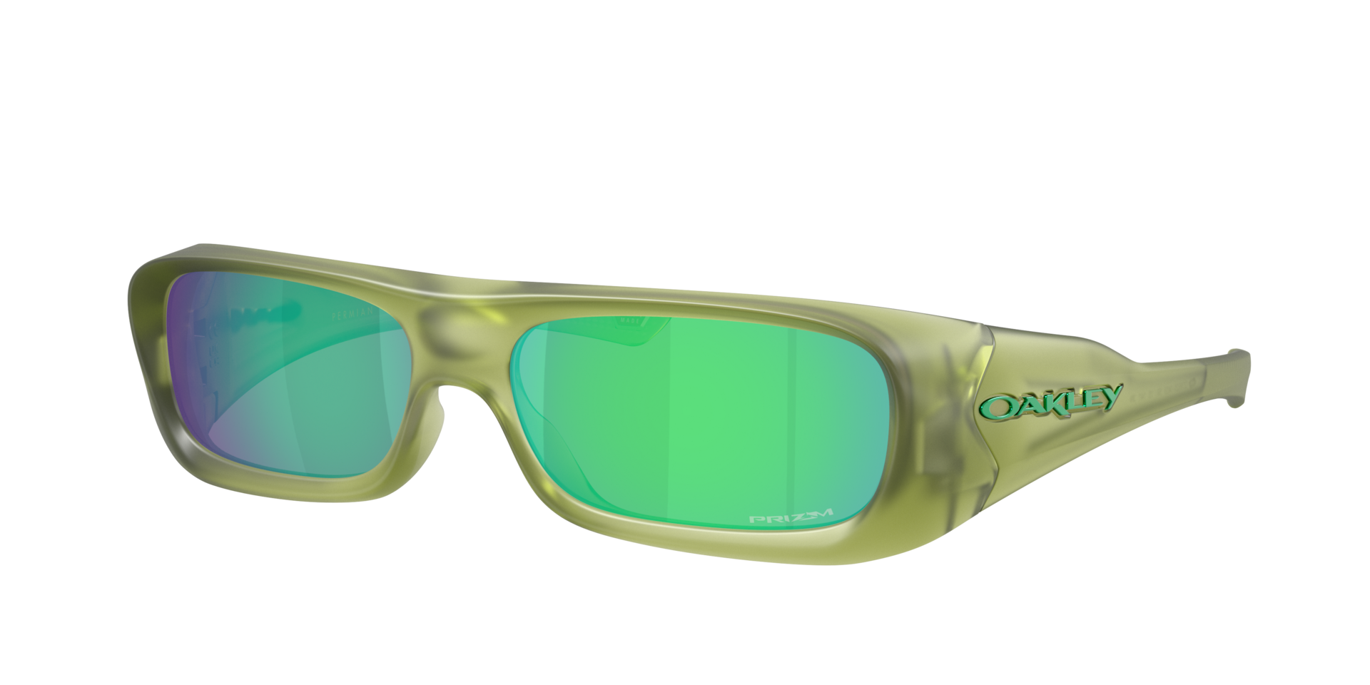 Oakley Permian L (59 - 15) with Green lenses and Green frame