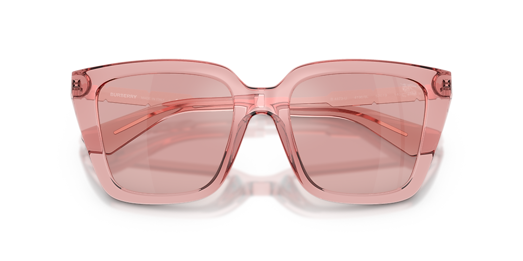 Burberry BE4473U XL (52 - 19) with Violet lenses and Pink frame