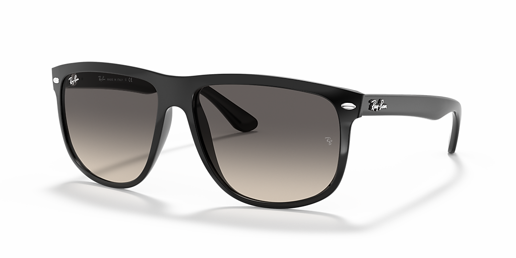 Ray-Ban Boyfriend L (60 - 15) with Grey lenses and Black frame