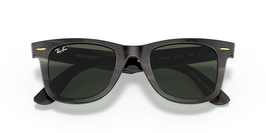 Ray-Ban RB2140CO Original Wayfarer Horn L (50 - 22) with Green