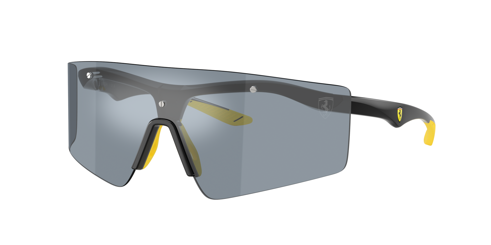 Scuderia Ferrari Unisex Sunglass FZ6031U - Frame color: Light Blue Silver, Lens color: Light Blue Silver