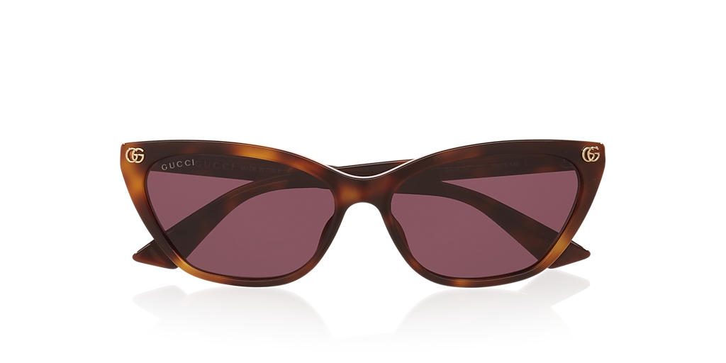 Gucci GG1815S L (58 - 15) with Violet lenses and Tortoise 