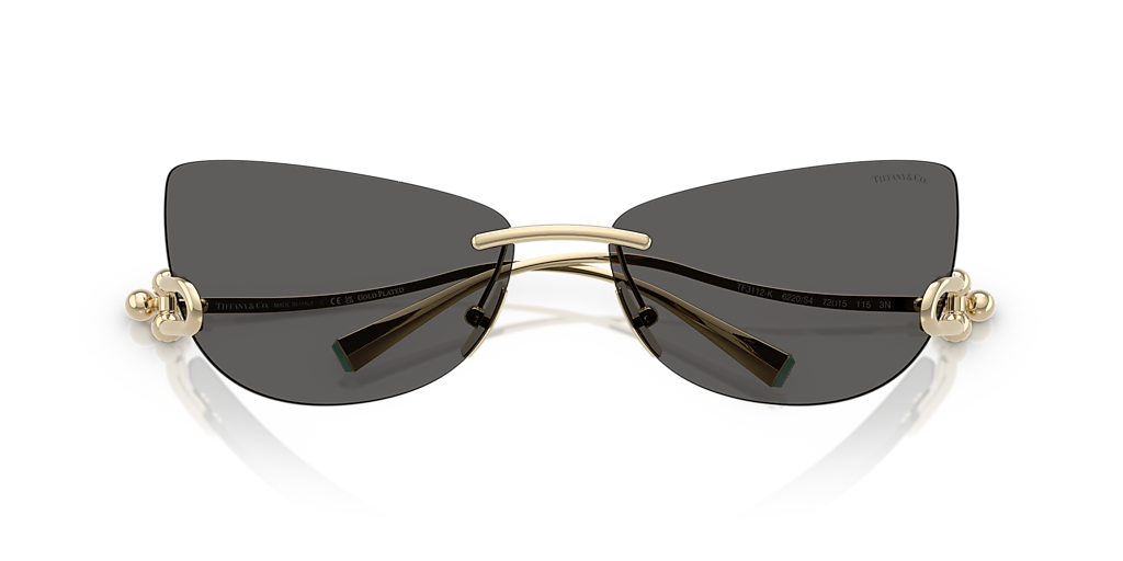 Tiffany & Co. TF3112K XL (72 - 15) with Grey lenses and Gold frame