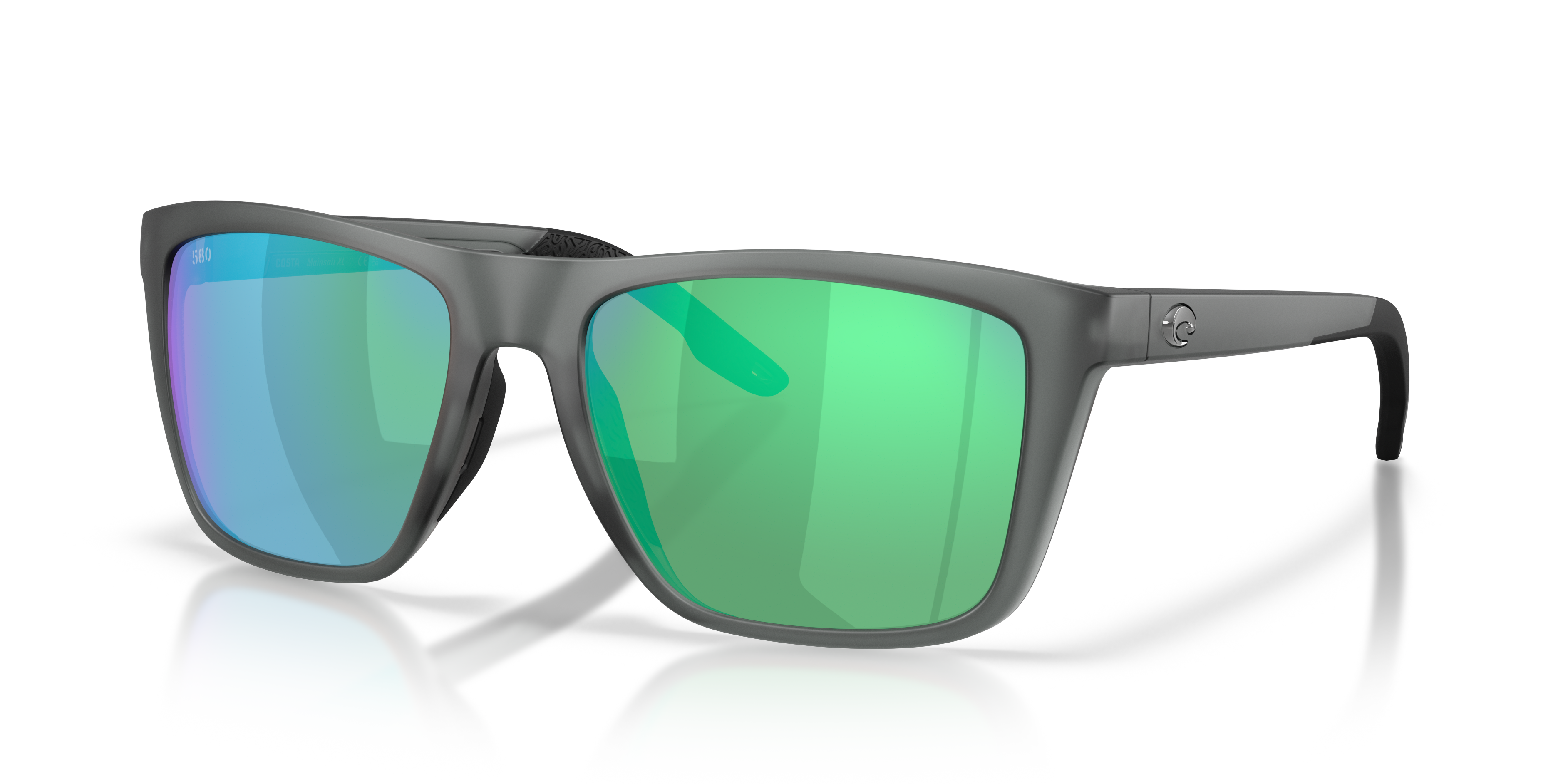 Costa Mainsail XL XXL (59 - 18) with Green lenses and Grey frame