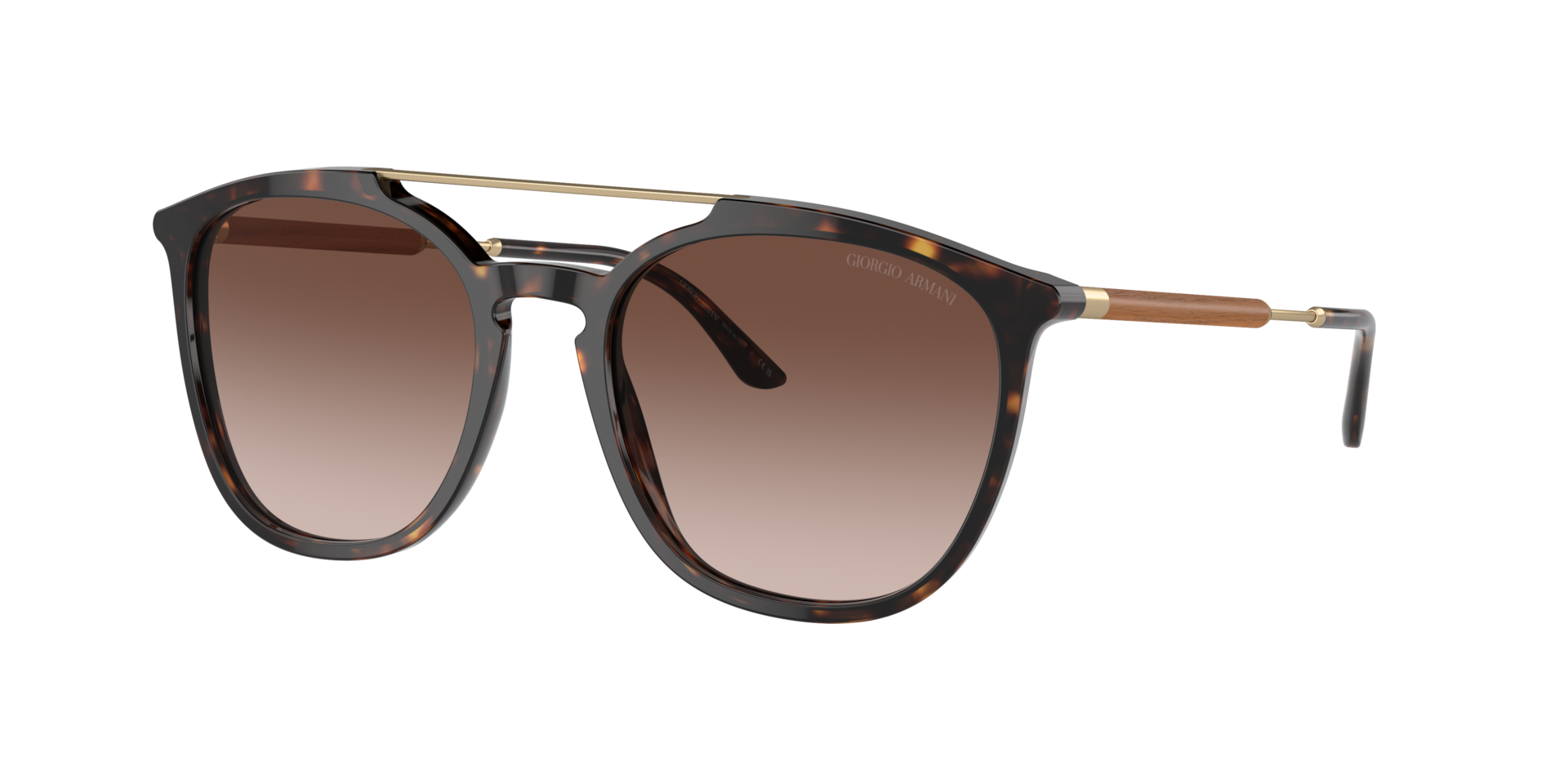 Giorgio Armani Homme Sunglass AR8198 - Couleur du Monture Havana Couleur de Lentille Dgrad Marron 289 €
