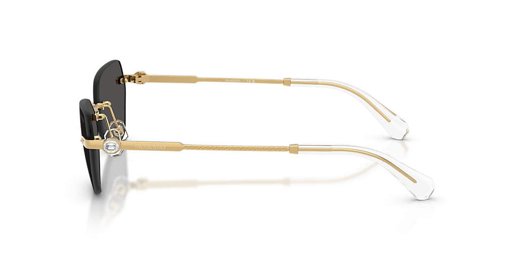 Swarovski SK7038 L (58 - 16) with Grey lenses and Gold frame