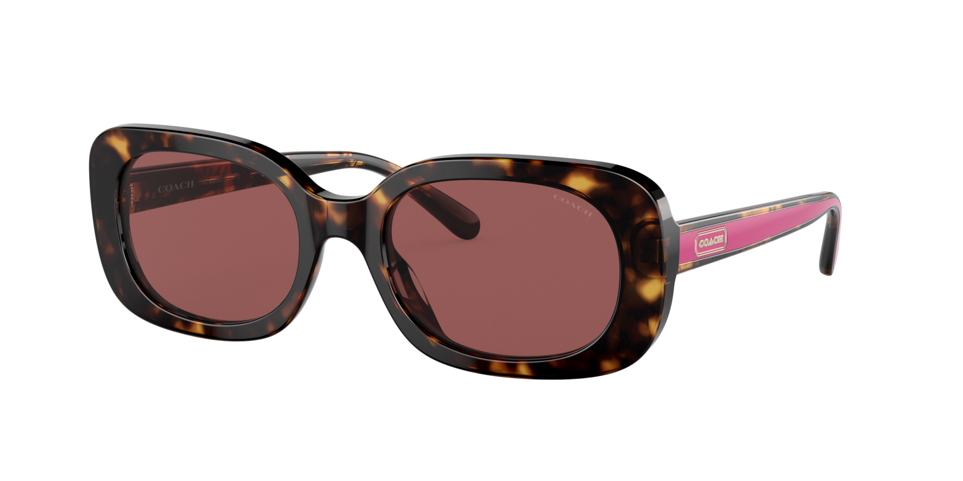 Coach Femme Sunglass CD471 - Couleur du Monture caille de tortue fonce Couleur de Lentille Violet fonc uni 74 €