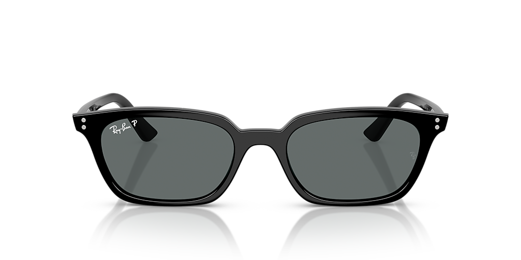 Ray-Ban Zaya Bio-Based XXS (50 - 19) with Grey lenses and Black