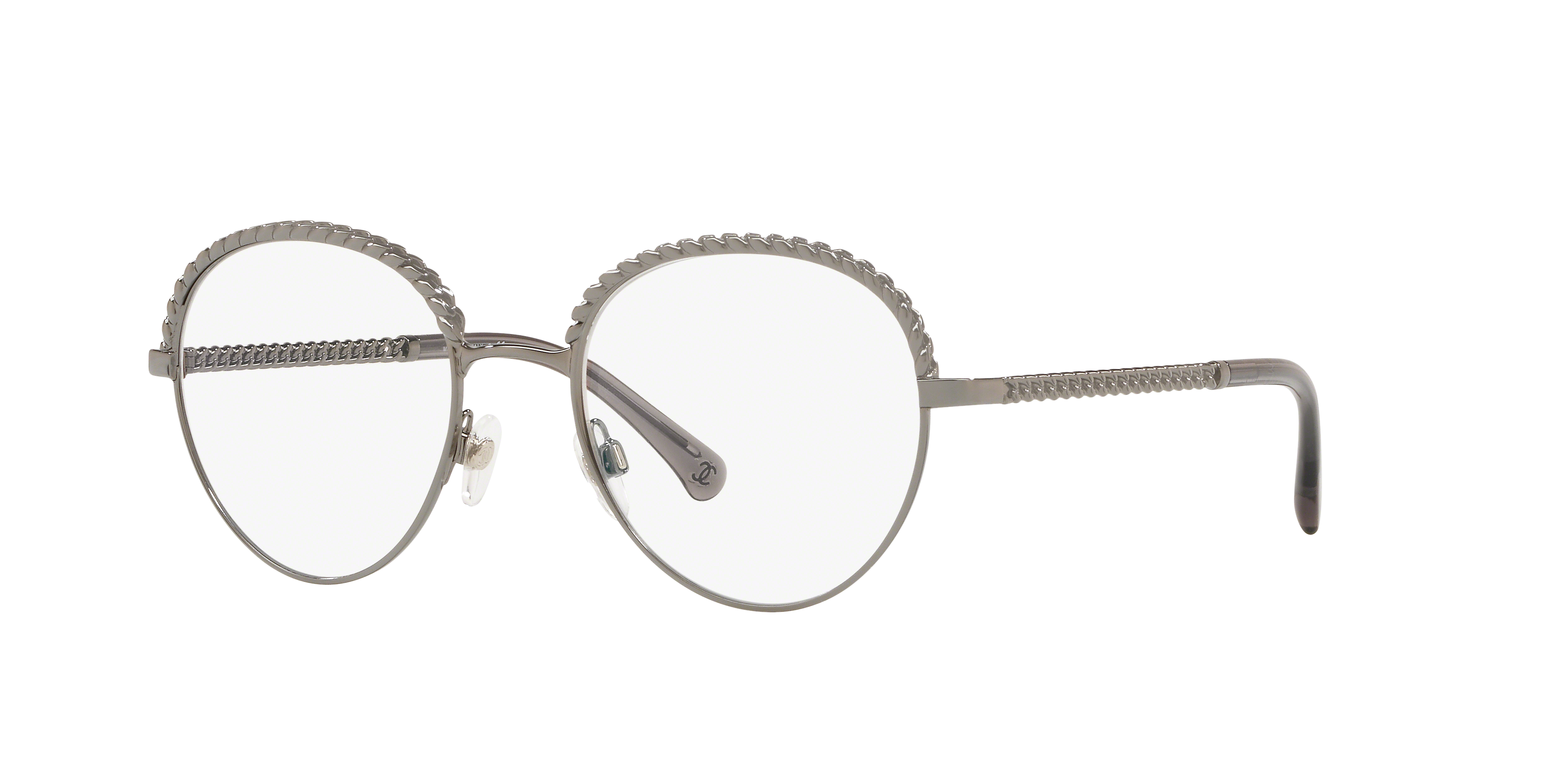 Chanel Woman Sunglass CH2184 -  Frame color: Gunmetal, Lens color: Demo Lens