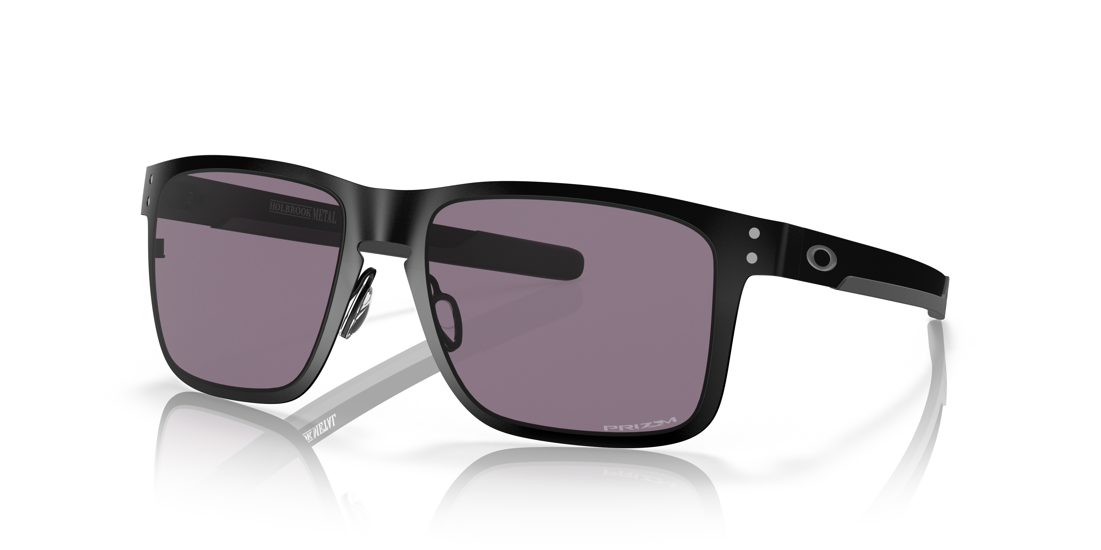 Oakley Holbrook™ Metal L (55 - 18) with Grey lenses and Black