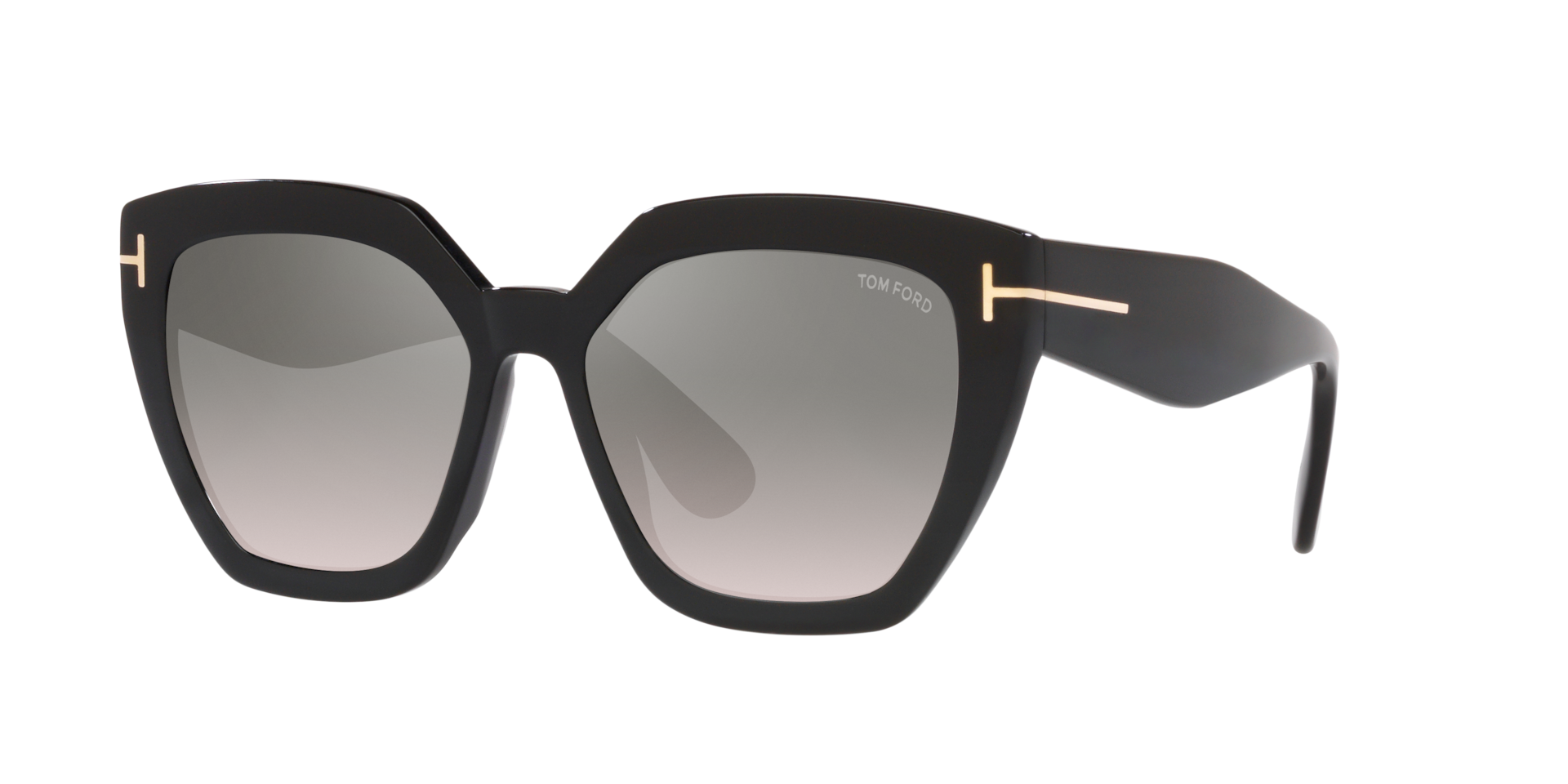 Tom Ford Femme Sunglass FT0939 - Couleur du Monture Noir brillant Couleur de Lentille Dgrad Gris 320 €