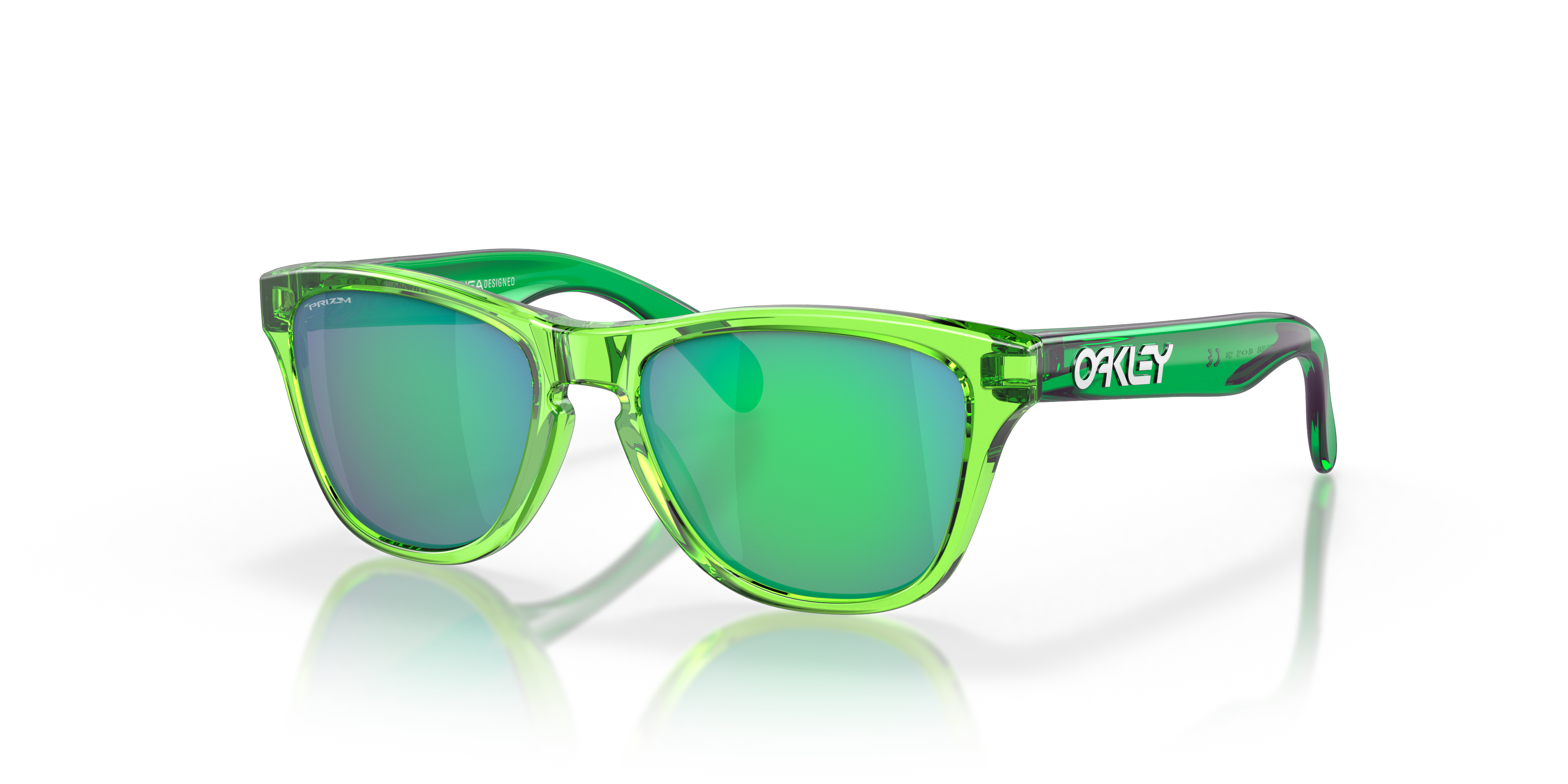 Oakley OJ9009 Frogskins™ XXS (Youth Fit) S (48 - 15) with Green