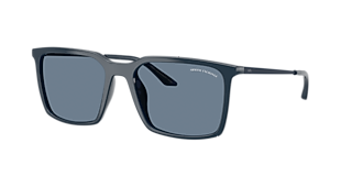 Armani Exchange AX4080S L (57 - 19) with Blue lenses and Blue