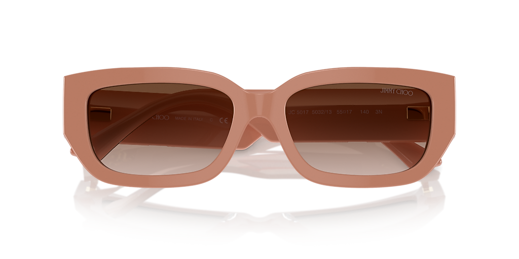 Jimmy Choo JC5017 M (55 - 17) with Brown lenses and Pink frame