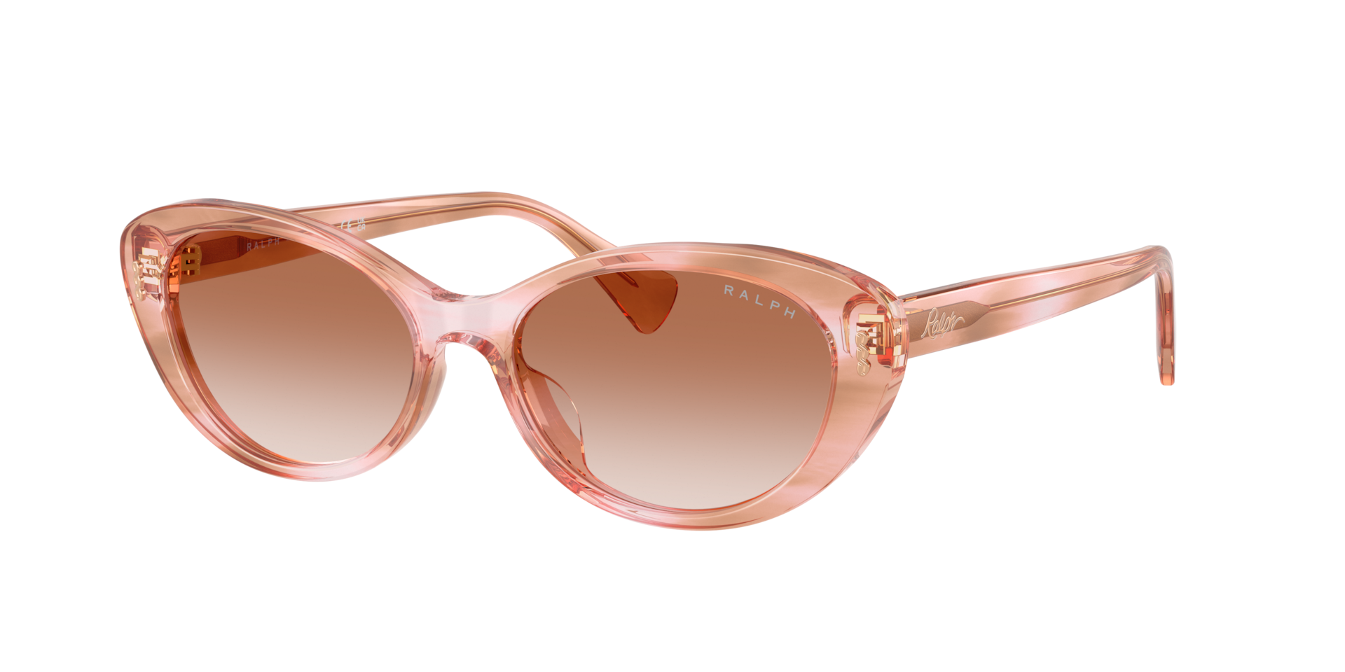 Ralph Woman Sunglass RA5350U -  Frame color: Rose Havana Brown, Lens color: Gradient Brown