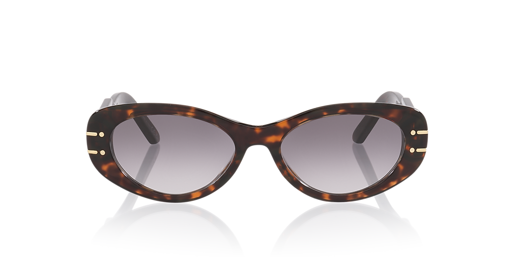 DIOR CD40170U XS (53 - 17) with Grey lenses and Tortoise frame