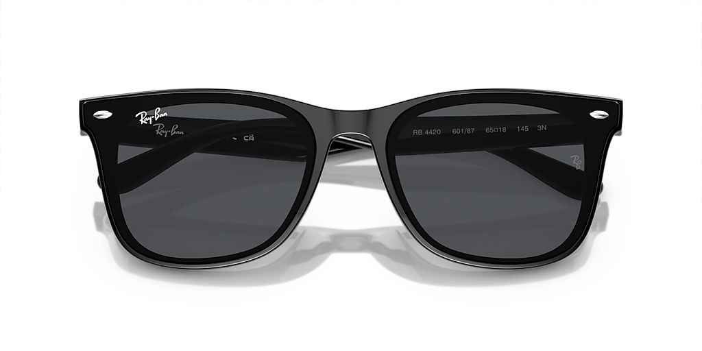 Ray-Ban RB4420 XL (65 - 18) with Grey lenses and Black frame