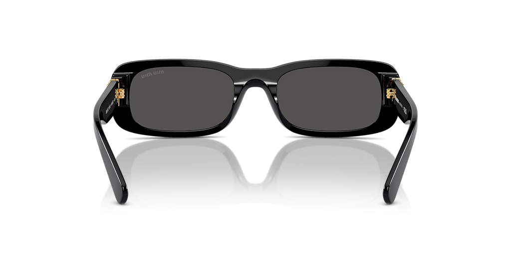 Miu Miu MU 08ZS S (53 - 20) with Grey lenses and Black frame