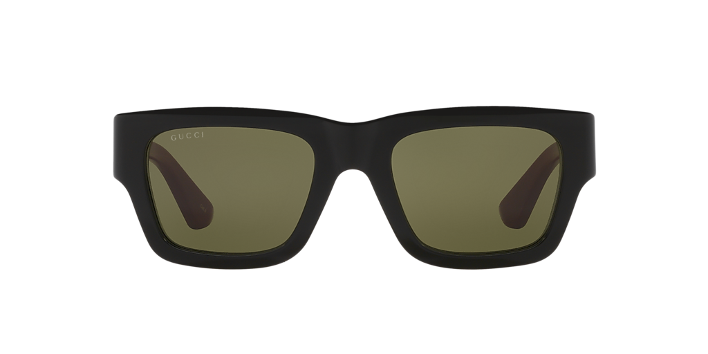Gucci GG1668S S (52 - 21) with Green lenses and Black frame