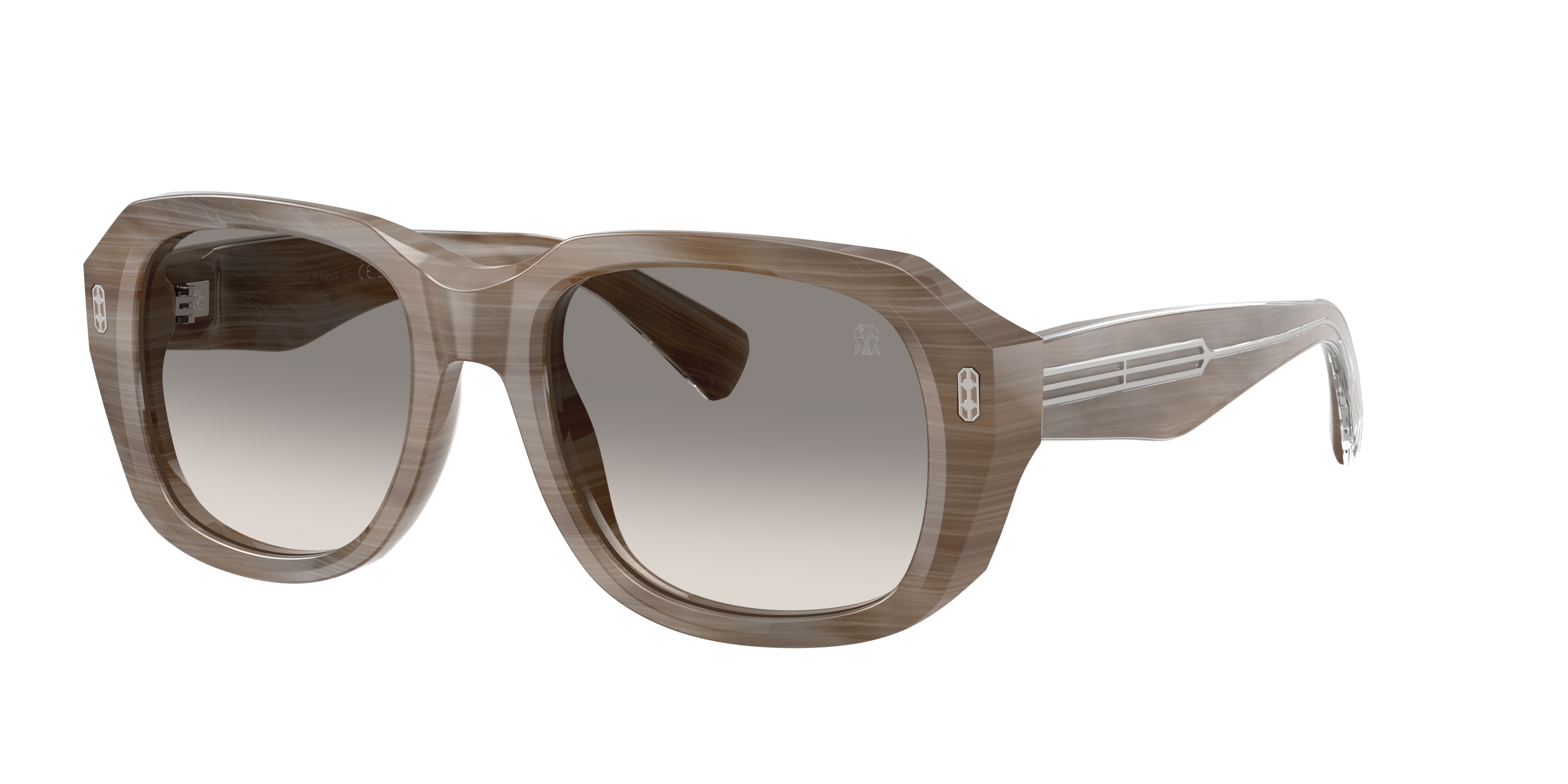 Brunello Cucinelli Woman Sunglass BC4027S Demetra -  Frame color: Panama Nocciola, Lens color: Juta