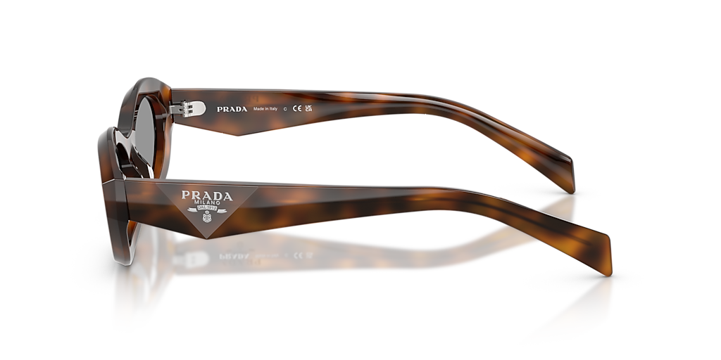 Prada PR 26ZS M (55 - 16) with Grey lenses and Tortoise frame