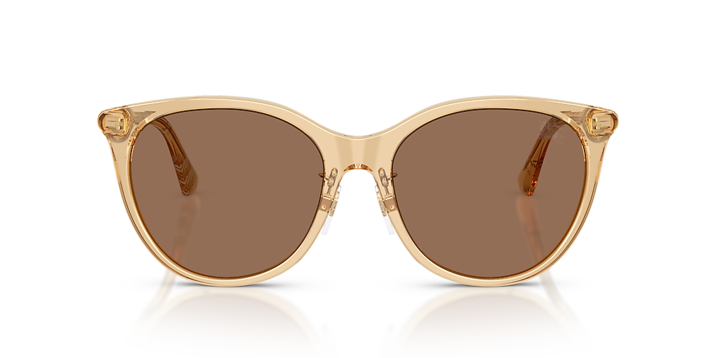 Burberry Tan Cat-Eye Sunglasses with Gradient Lenses Burberry Brown Gradient Cat Eye Ladies Sunglasses BE4407  main image 3