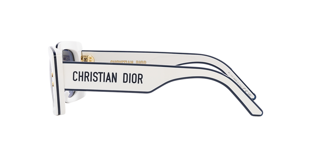 DIOR DiorPacific S1U XS (53 - 17) with Blue lenses and Beige frame