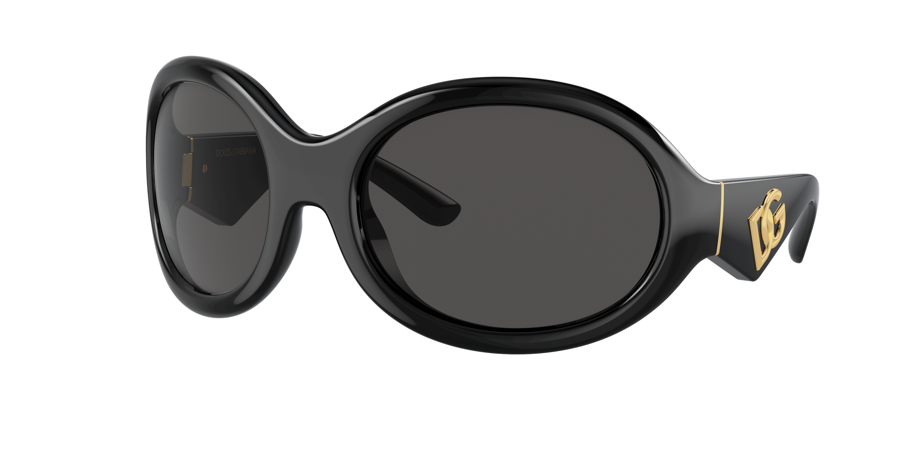 Dolce&Gabbana Woman Sunglass DG6201 -  Frame color: Black, Lens color: Dark Grey