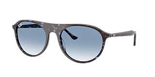 Ray-Ban RB4392D XXL (66 - 17) with Brown lenses and Black frame