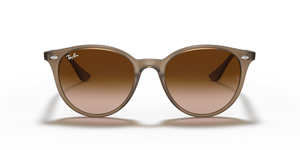 Ray Ban サングラス　RB4305F 616613 53-19 Ray-Ban RB4305 M (53 - 19) with Brown lenses and Beige frame