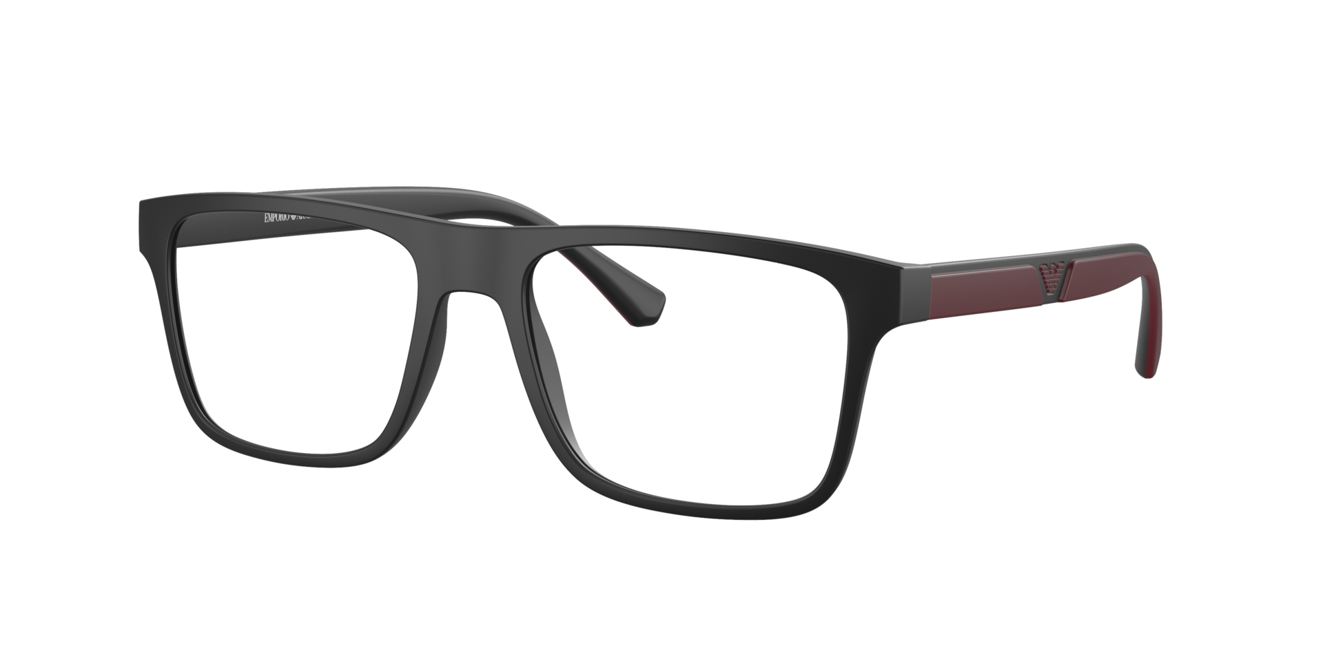 Emporio Armani Man Sunglass EA4115 -  Frame color: Matte Black, Lens color: Clear