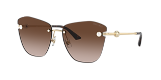 Jimmy Choo JC4004HB L (59 - 16) with Brown lenses and Gold frame