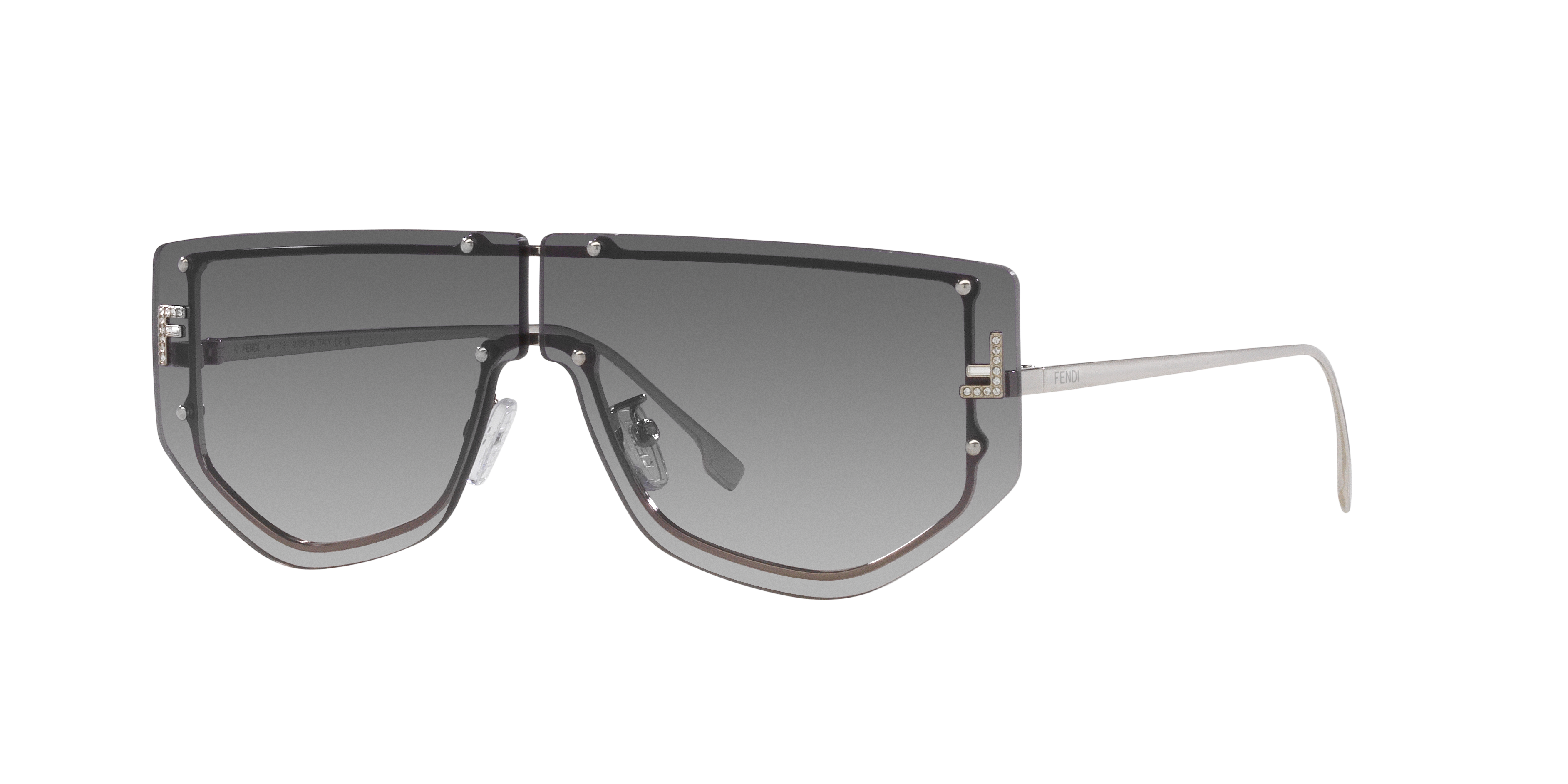 Fendi Woman Sunglass FE40096U -  Frame color: Grey, Lens color: Grey