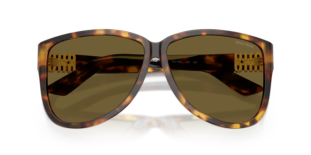 Miu Miu MU A08S M (61 - 12) with Brown lenses and Tortoise frame