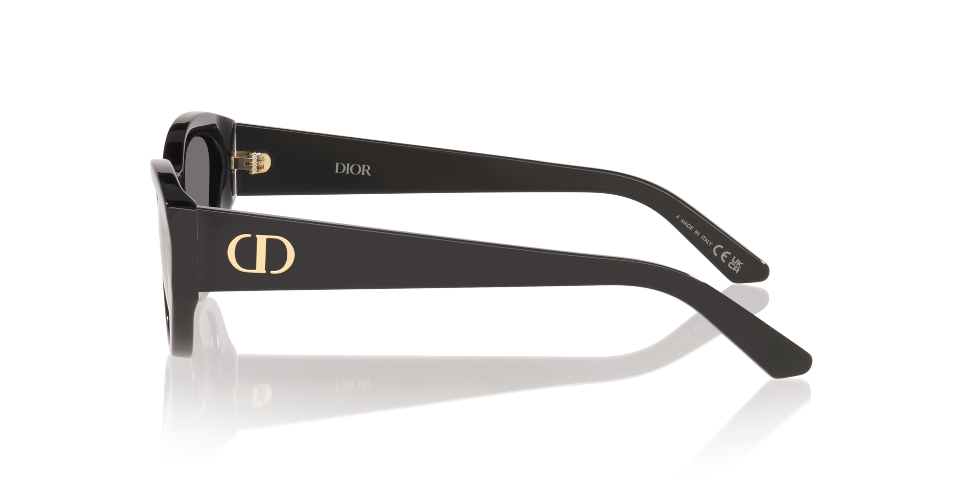 DIOR Diorglow B1I XS (53 - 16) with Grey lenses and Black frame