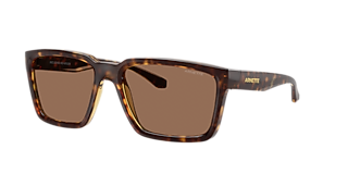 Arnette Plot Twist XL (57 - 18) with Brown lenses and Brown frame
