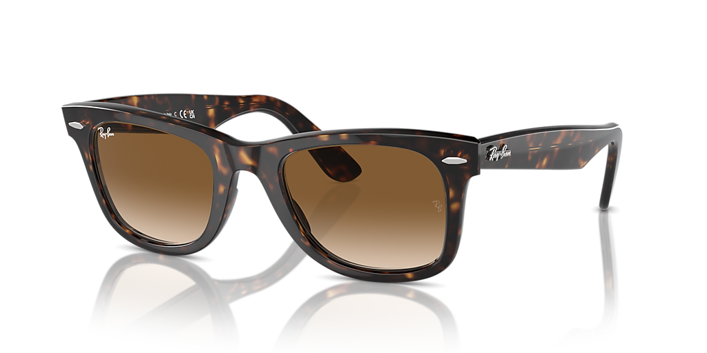 Ray-Ban Original Wayfarer Classic L (50 - 22) with Brown lenses