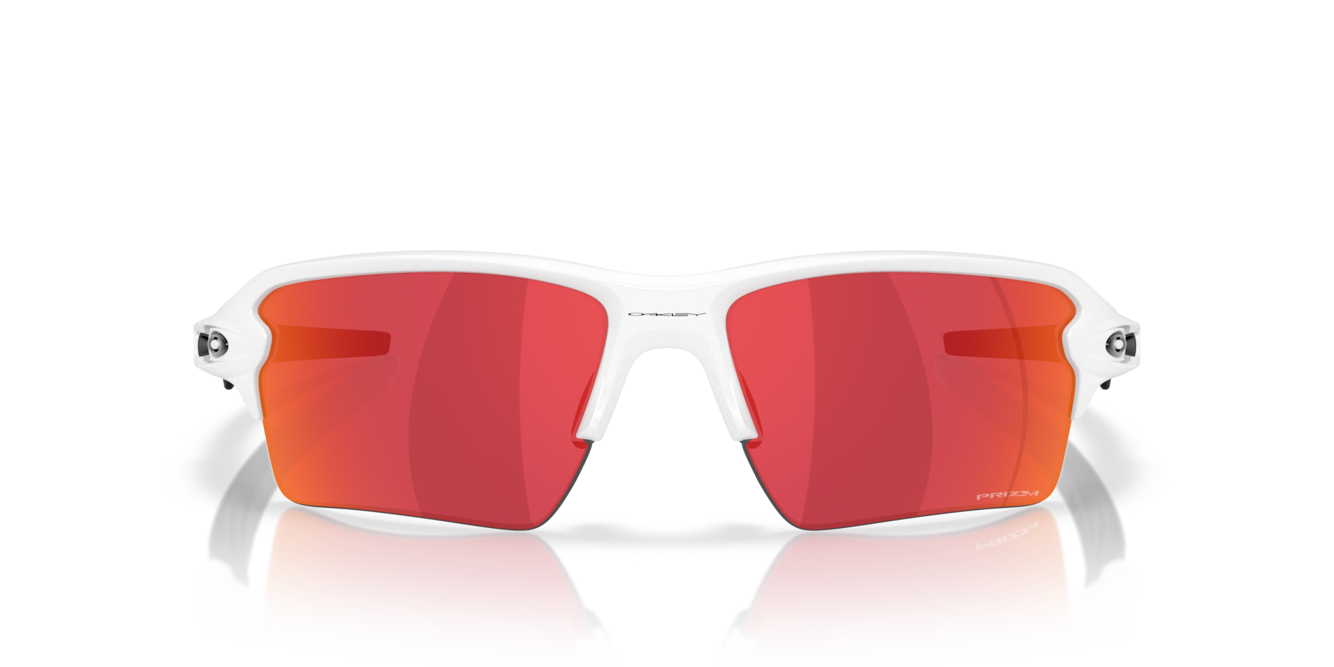 Oakley Flak® 2.0 XXL M (63 - 10) with Red lenses and White frame
