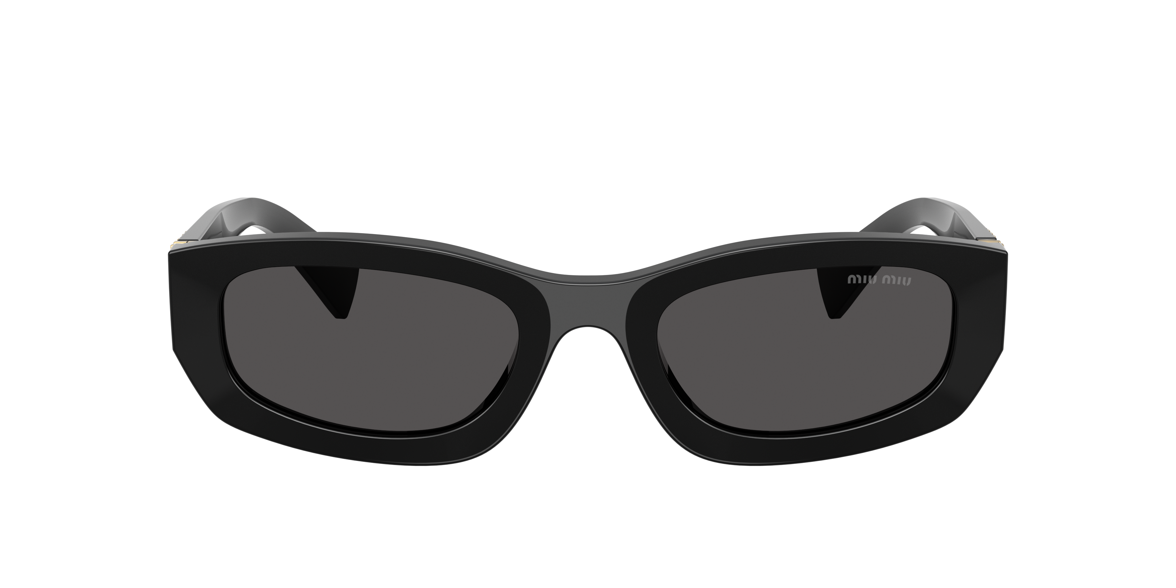 Miu Miu MU B04S L (53 - 22) with Grey lenses and Black frame