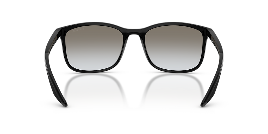 Prada Linea Rossa PS A08S XL (56 - 19) with Grey lenses and Black
